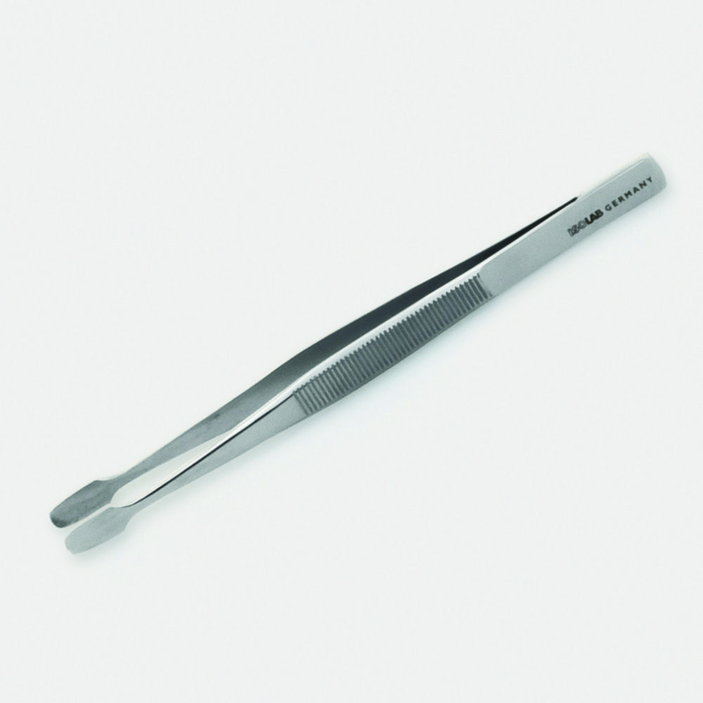 Cover glass forceps, stainless steel | Version: Straight