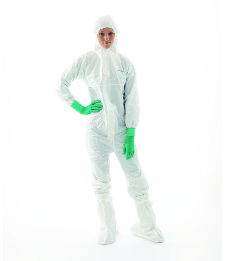 Disposable Coverall BioClean™, with hood, sterile | Clothing size: S