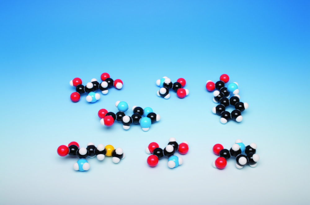 Molecular model system, macromolecules, organic Molymod® | Type: PVC - Polyvinyl chloride