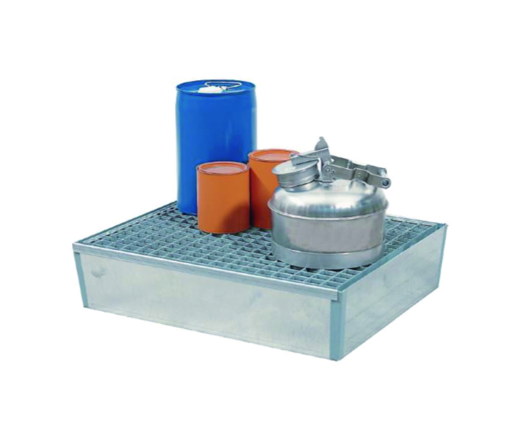 Drum sumps, steel | Collecting capacity: 65 l