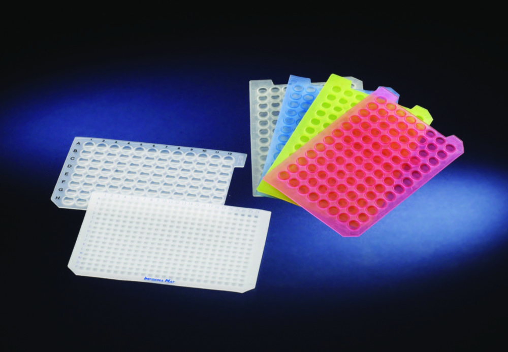 Sealing mats Nunc™, 96-well, silicone