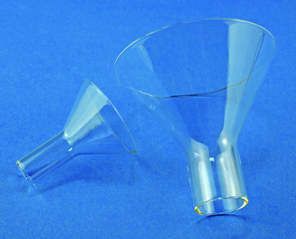 Powder funnels, soda-lime glass | Funnel Ø: 80 mm