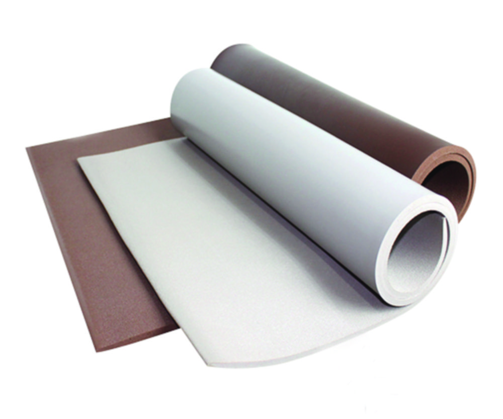 ESD Cushion Roll Mats ASPURE, PVC | Colour: brown