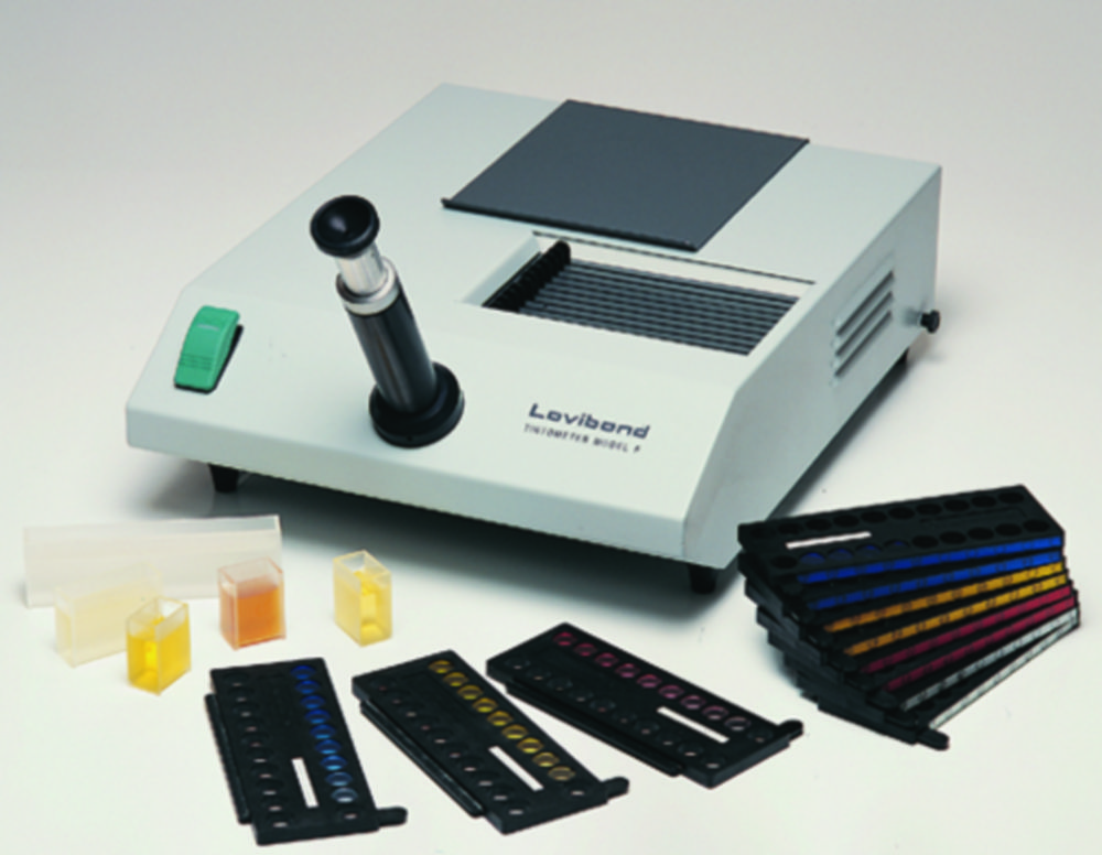 Visual Colorimeter, Lovibond® Tintometer Model F | Description: Tintometer Model F