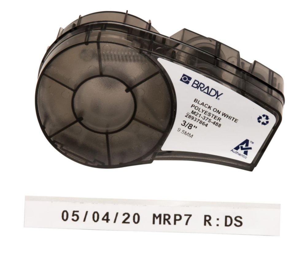 Label tape for hand-held label printer M210/M210-LAB | Type: M21-375-488
