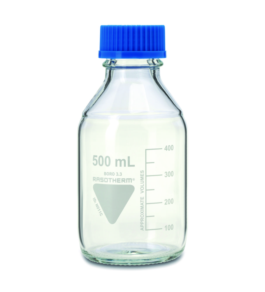Laboratory bottles, Borosilicate glass 3.3, GL45 | Nominal capacity: 1000 ml