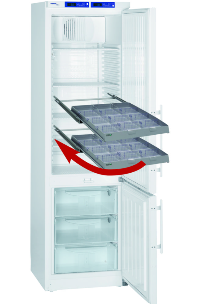 Refrigerator drawers AluCool® including dividers