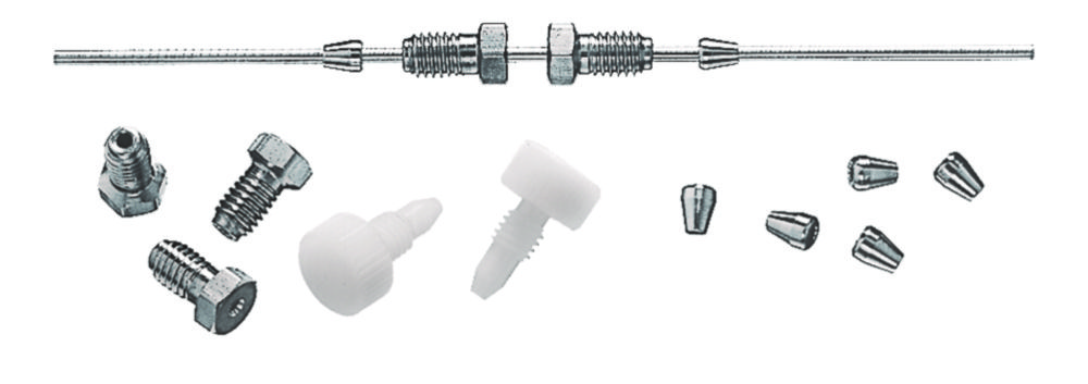 Accessories and replacement parts for EC columns | Description: 1/16” end cap, plastic