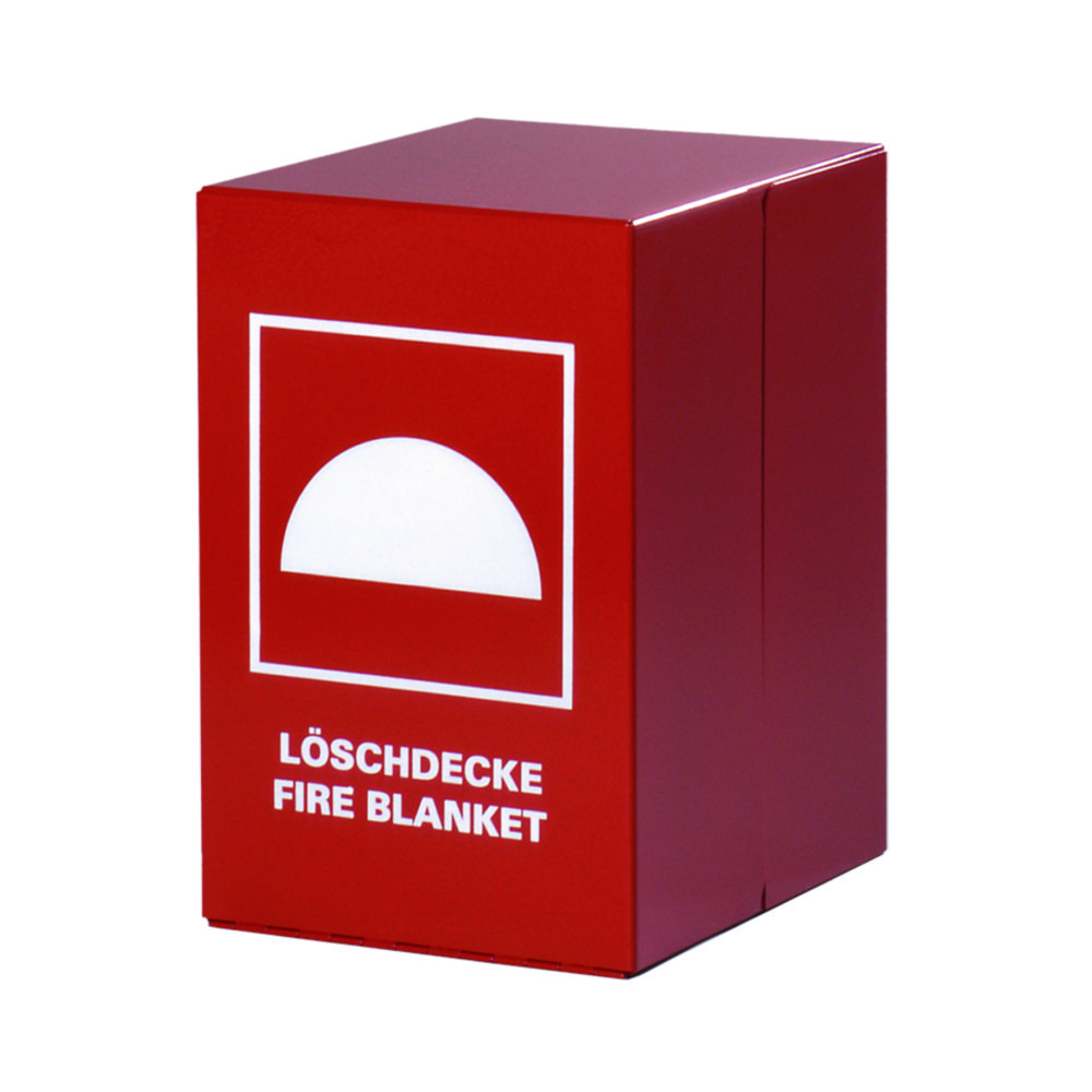 Container for Fire Blanket | Description: Container for fire blanket, fibreglass