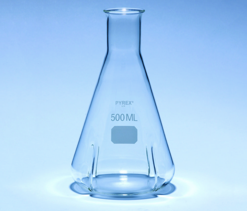 Baffled flasks, Pyrex®borosilicate glass | Capacity ml: 250