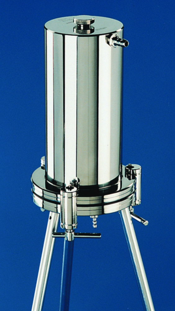 Pressure filter holder, stainless steel | Type: Pressure filter holder