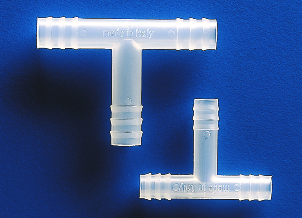 T-tubing connectors, PP | Int. tubing Ø: 12 mm