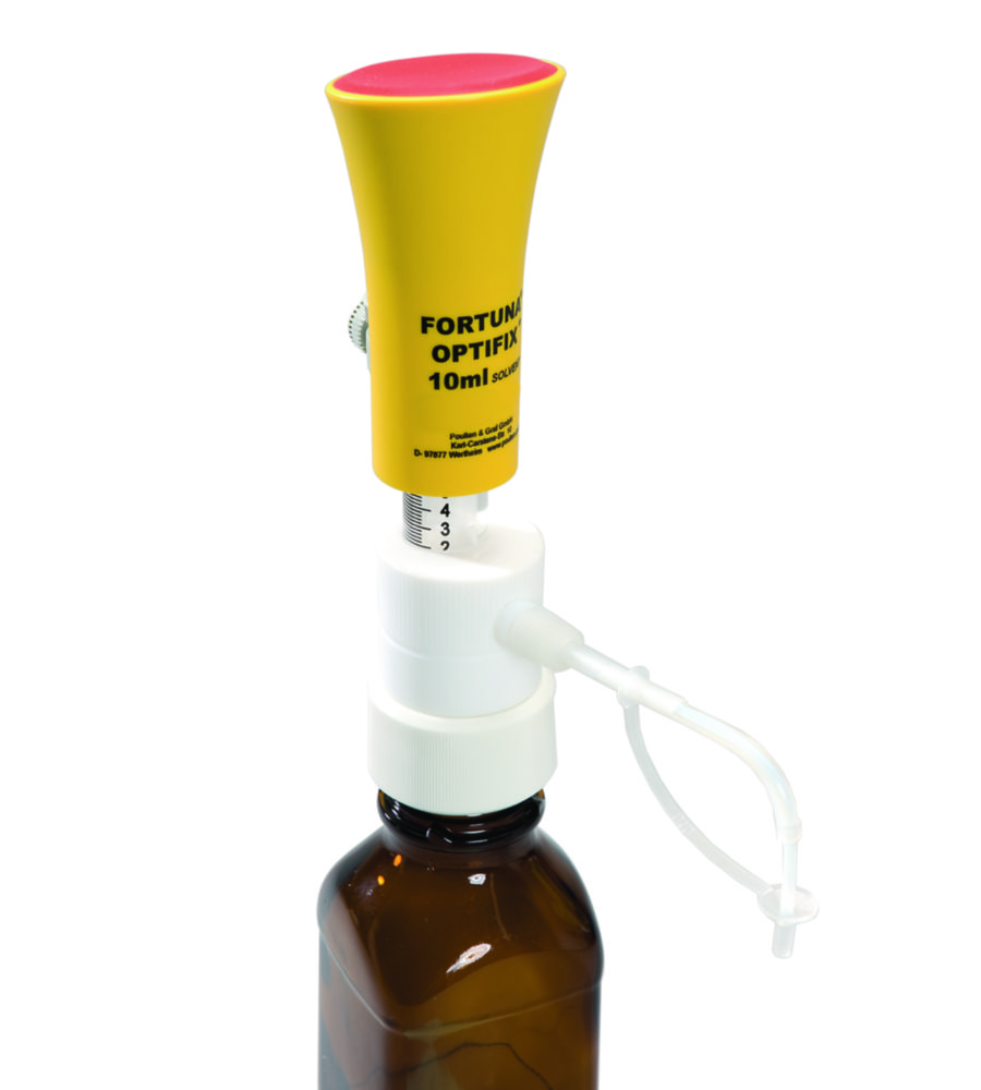 Dispensers, bottle-top, FORTUNA® OPTIFIX® SOLVENT | Type: SOLVENT-44