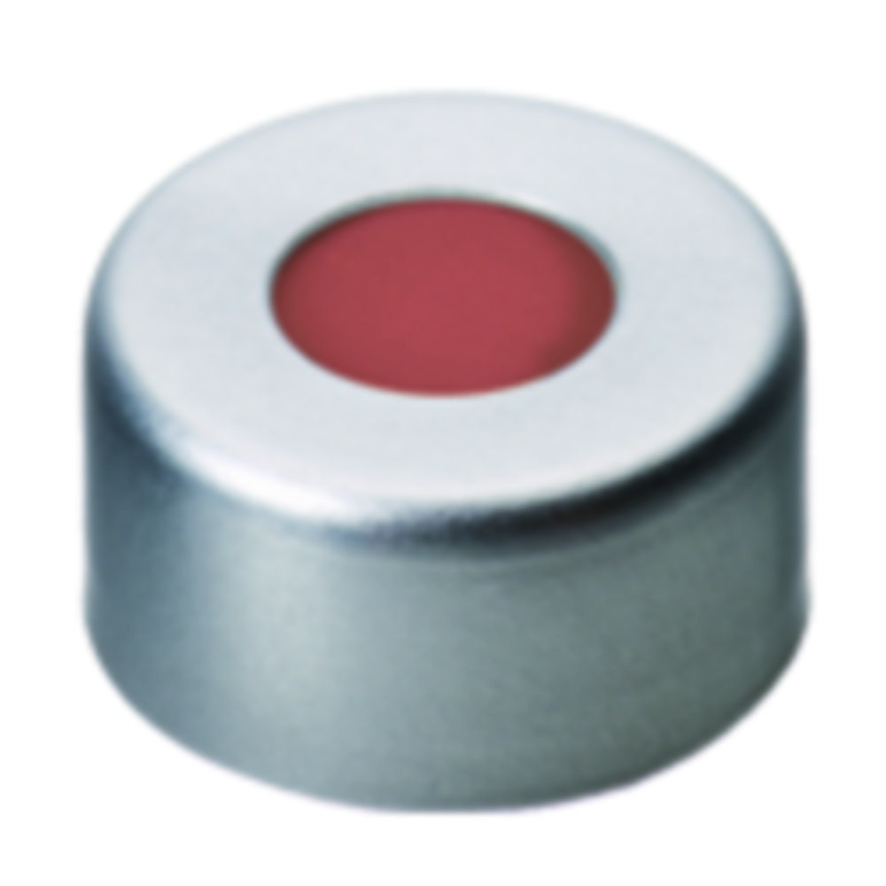 LLG-Aluminium Crimp Seals ND11, ready assembled | Colour: Silver