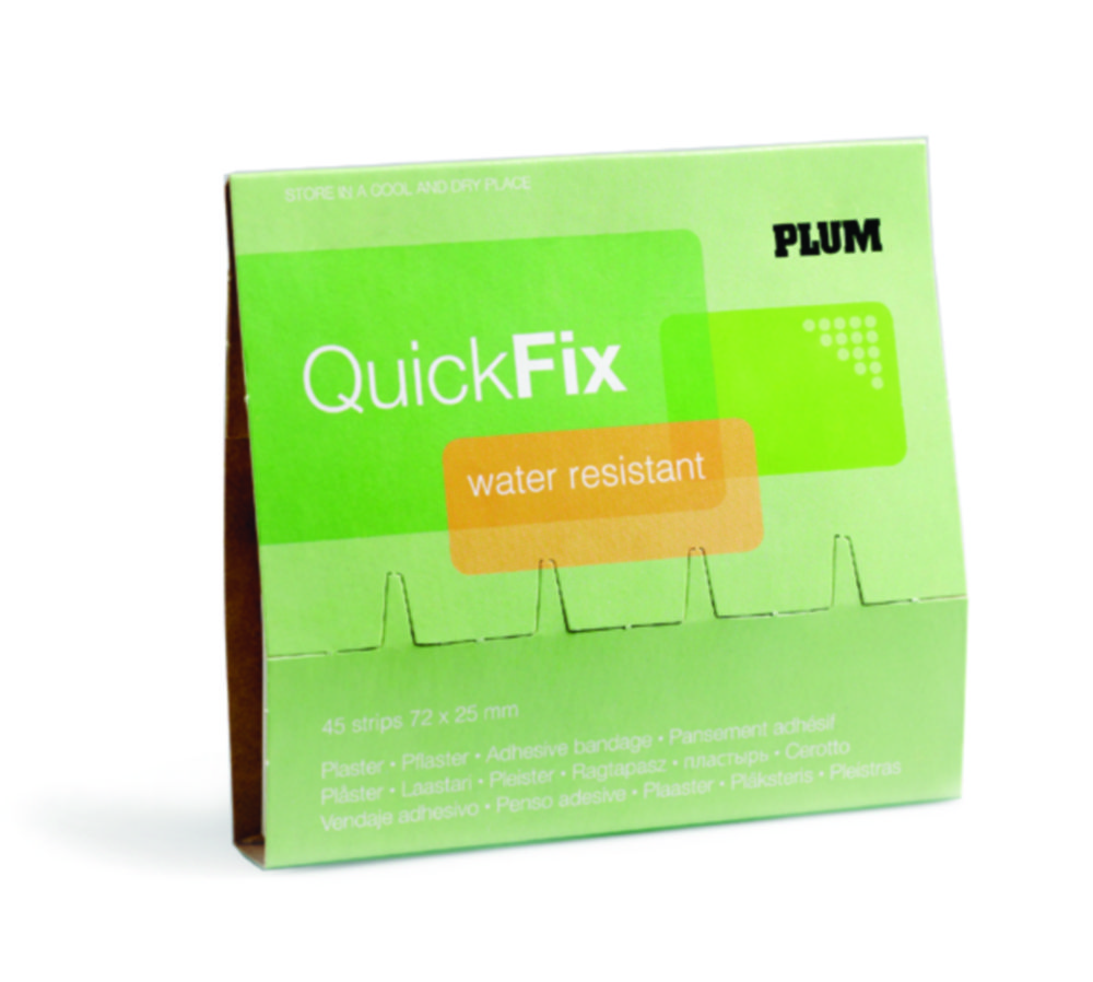 Plaster Dispenser QuickFix | Description: QuickFix water resistant plaster refill containing 45 plasters