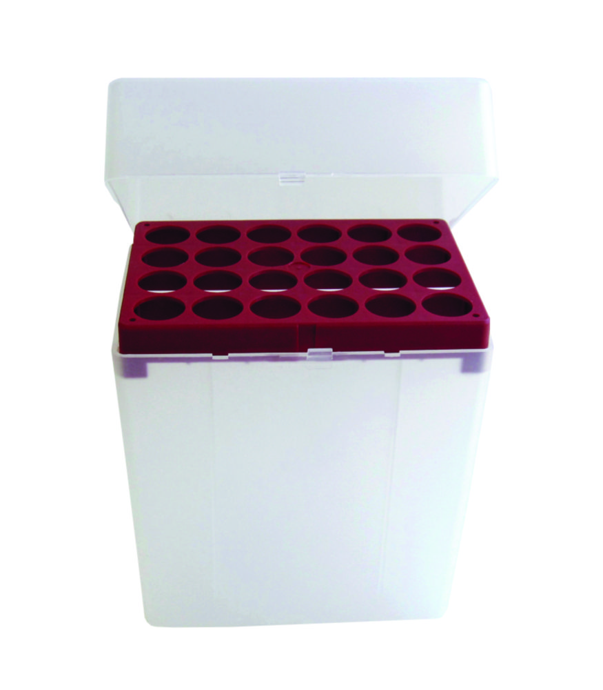 Boxes Qualitix® | For: 24 macrotips 10 ml