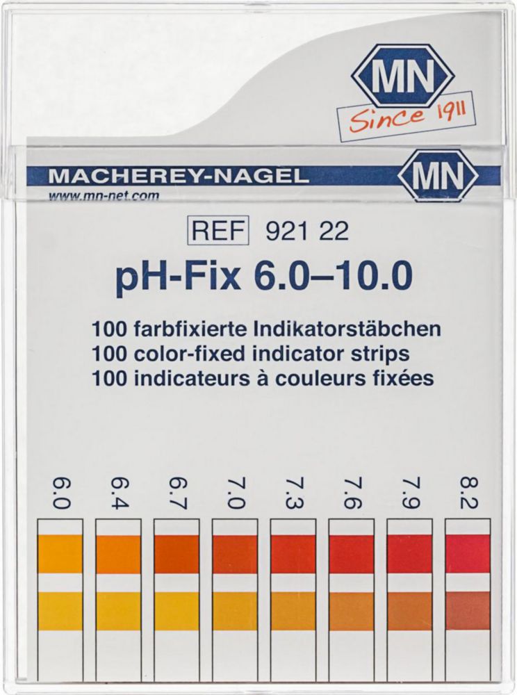 Spezial-pH-Fix-Indikatorstäbchen | Bereich pH: 6,0 ... 10,0