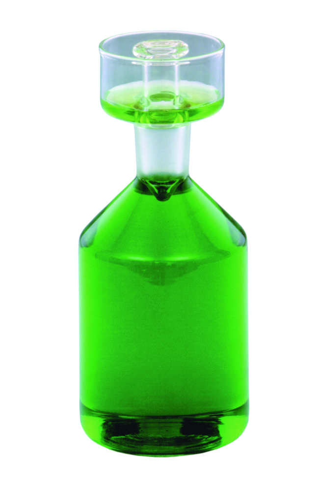 Flaschen (Karlsruher Flaschen) mit Stopfen behrotest® | Inhalt ml: 100