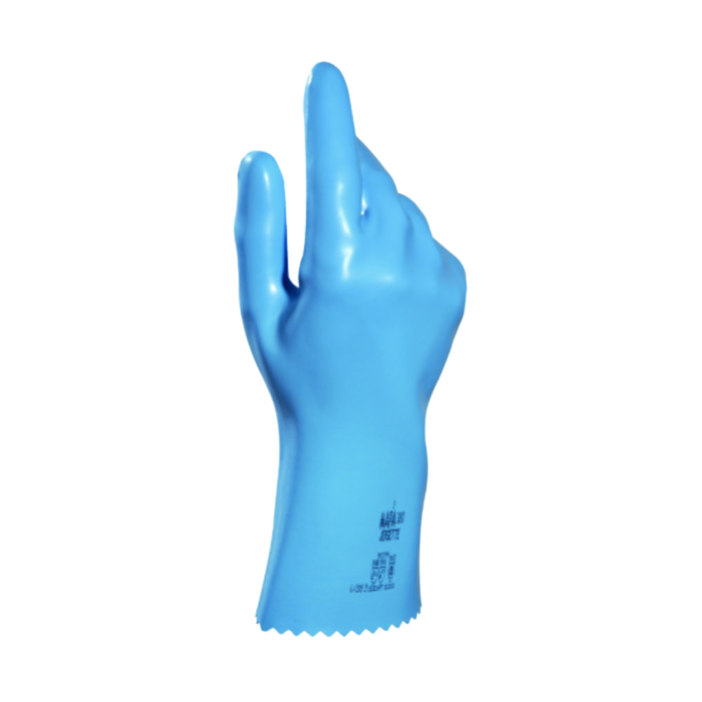 Chemical protective gloves Jersette 300, natural latex | Glove size: 6