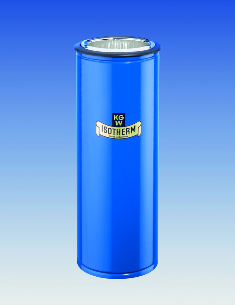 Dewar flasks with flange, cylindrical | Type: F 9 C