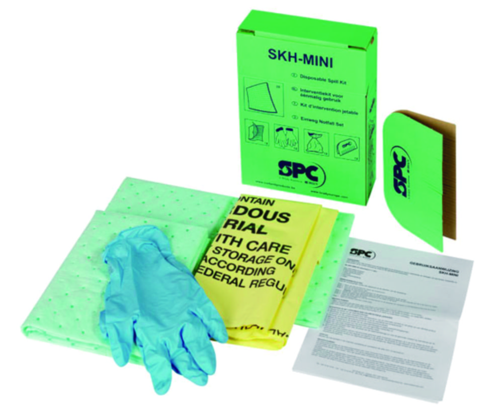 Disposable spill kit SKH-MINI emergency kit | Type: SKH-MINI-Set