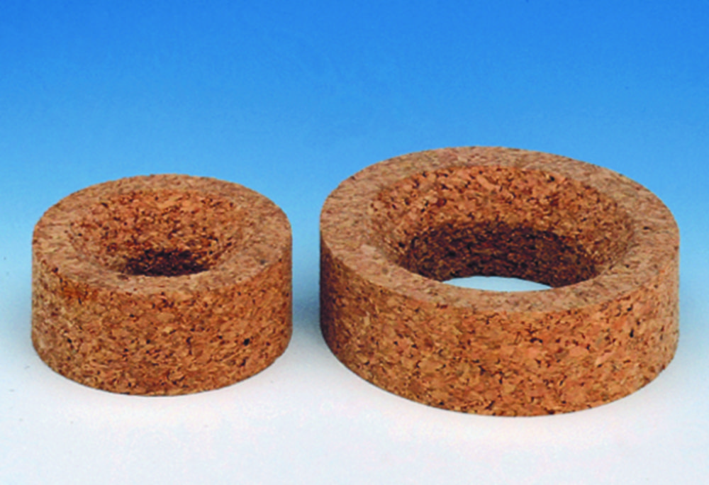 Flask rings, pressed cork | For flasks: 10-100 ml