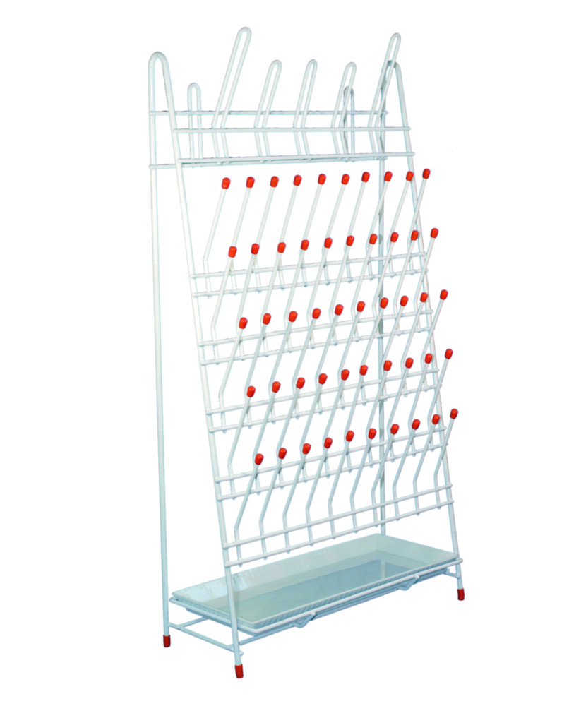 LLG-Draining racks, PE-coated wire | Dimensions (WxDxH): 360 x 130 x 650 mm
