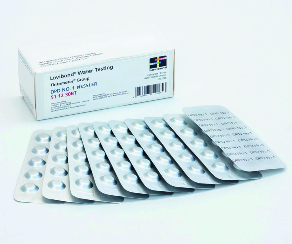 Reagent tablets for Nessleriser 2150 / 2250 | Type: DPD (Ness) No. 1