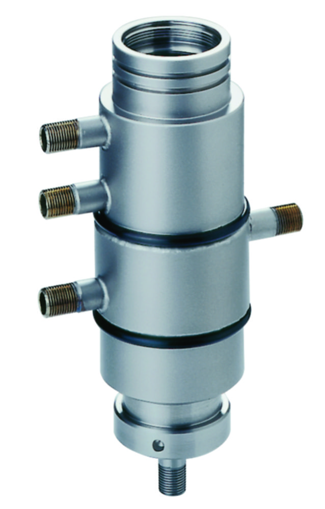 Flow-through cell for SONOPULS Ultrasonic homogenisers, stainless steel
