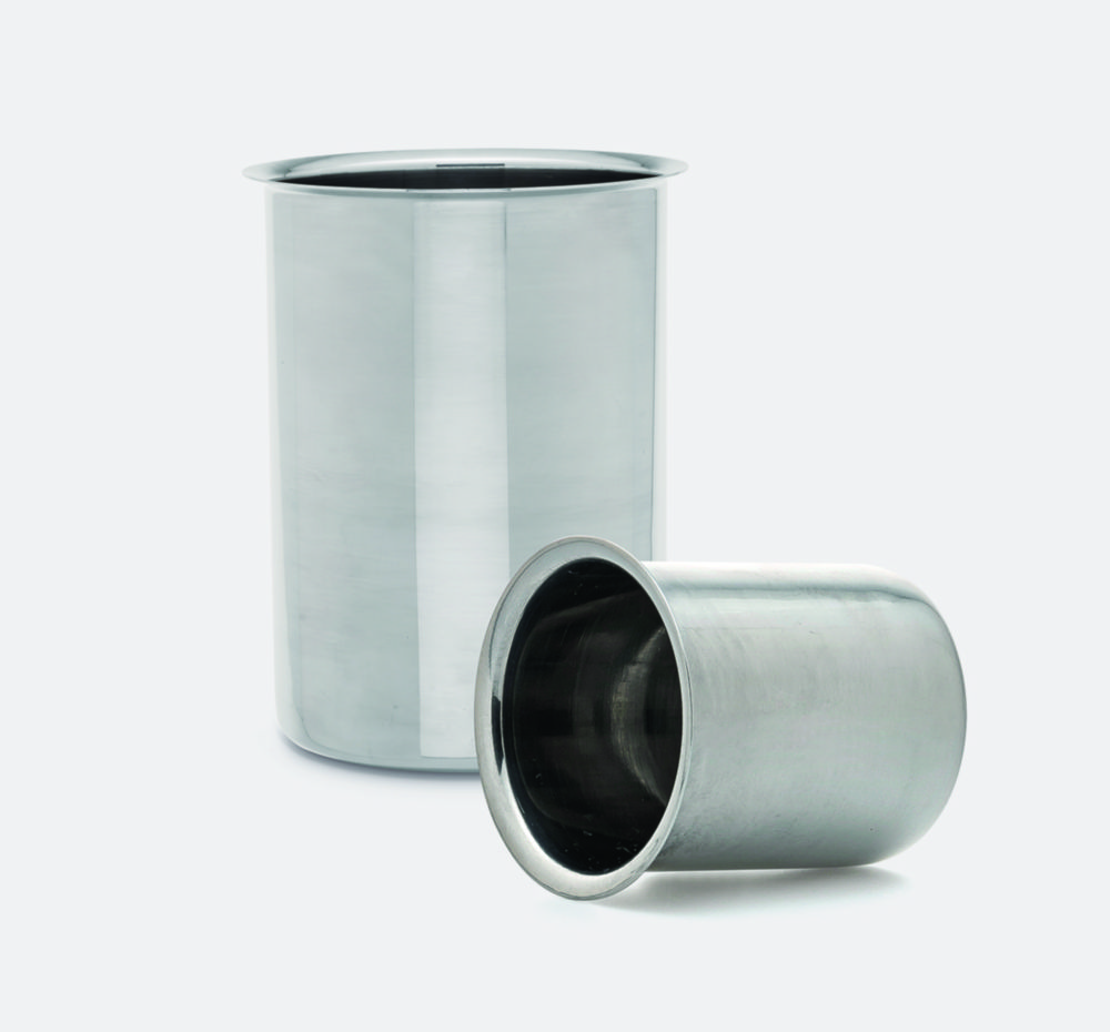 Beakers, stainless steel | Nominal capacity: 250 ml
