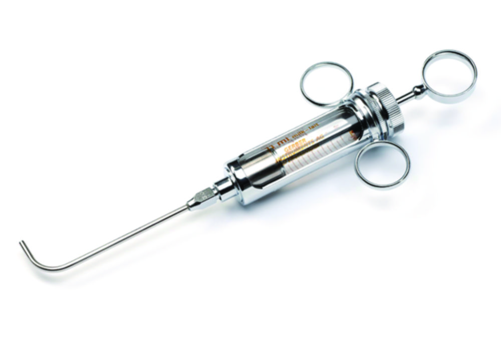 Accessories for glass butyrometers | Type: Cream syringe, exchangeable barrel, 5 ml
