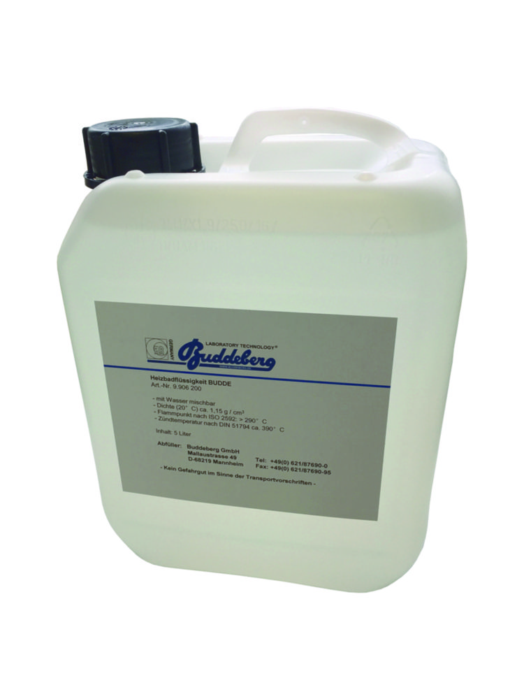Heating bath liquid, BUDDE | Container: 5 litres