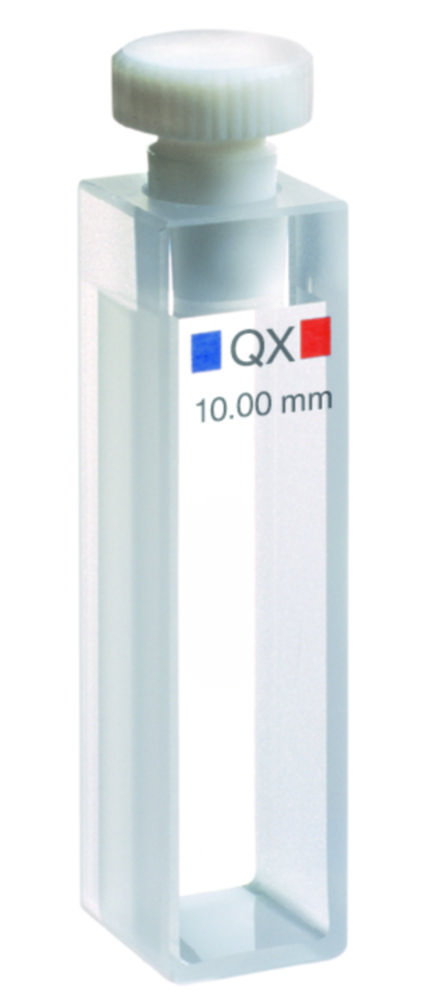 Macro cells for absorption measurement, NIR-range, quartz glass Extended Range | Type: A