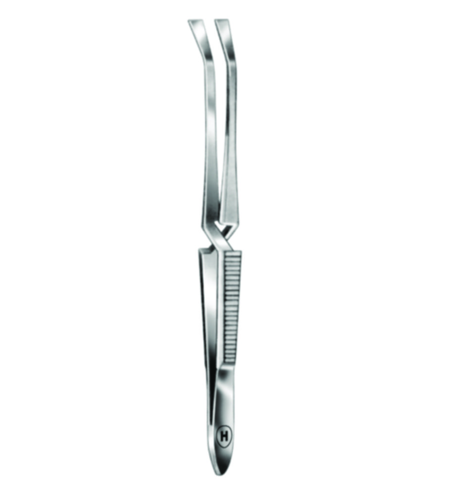 Cover glass forceps | Version: Curved