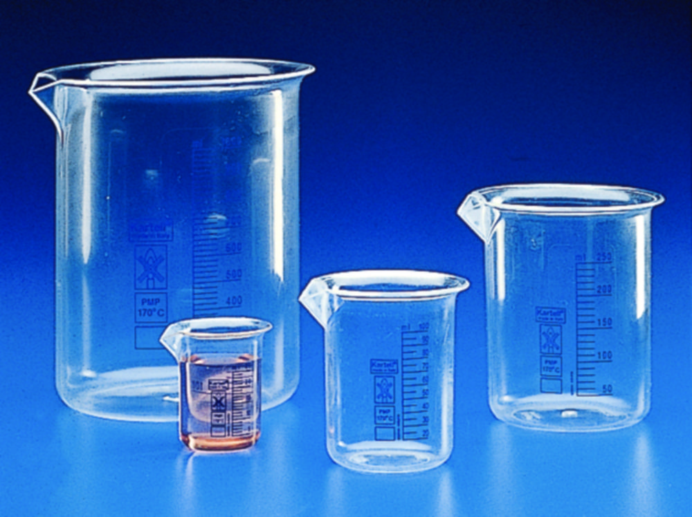 Beakers, PMP (TPX®), low form | Nominal capacity: 2000