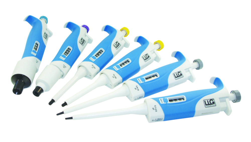 LLG single channel microliter pipettes, variable | Capacity: 1,000 ... 10000 µl