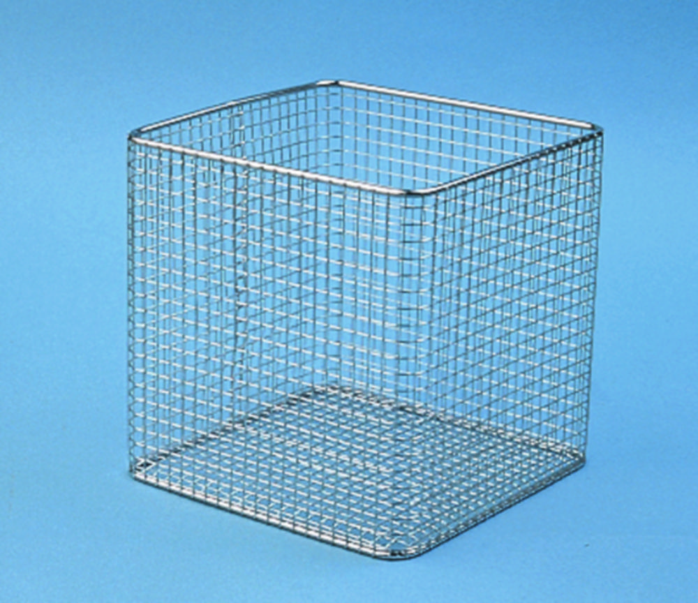 Wire baskets, stainless steel