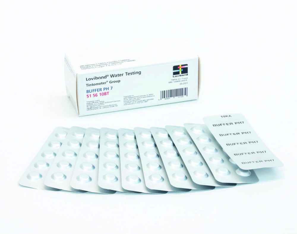 Puffertabletten für Pocket Tester Lovibond® | Typ: Puffertabletten pH 7