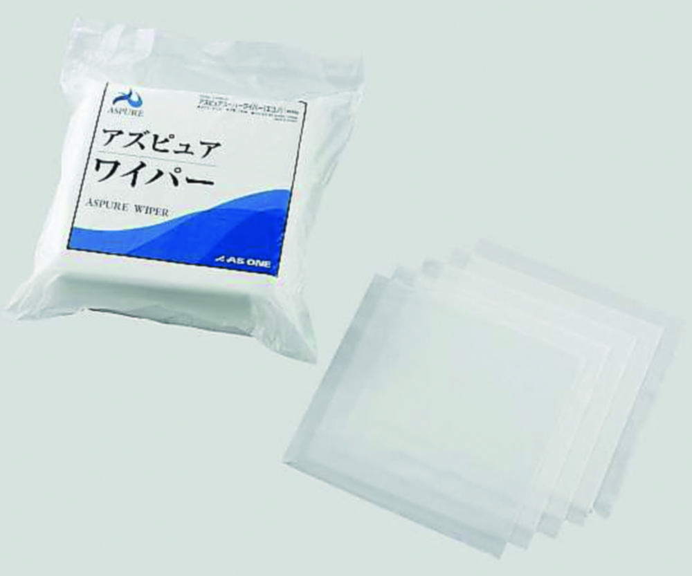 Cleanroom Wipers ASPURE, polyester | Dimensions mm: 102 x 102