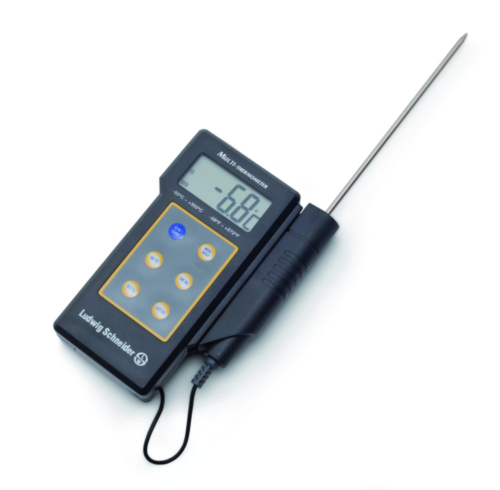 Digitales Einstech-Thermometer Typ 12200 | Typ: Digital-Handthermometer Typ 12200