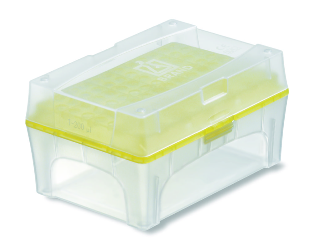 TipBox, PP, with Tip-Tray, empty | For tips: 200 µl