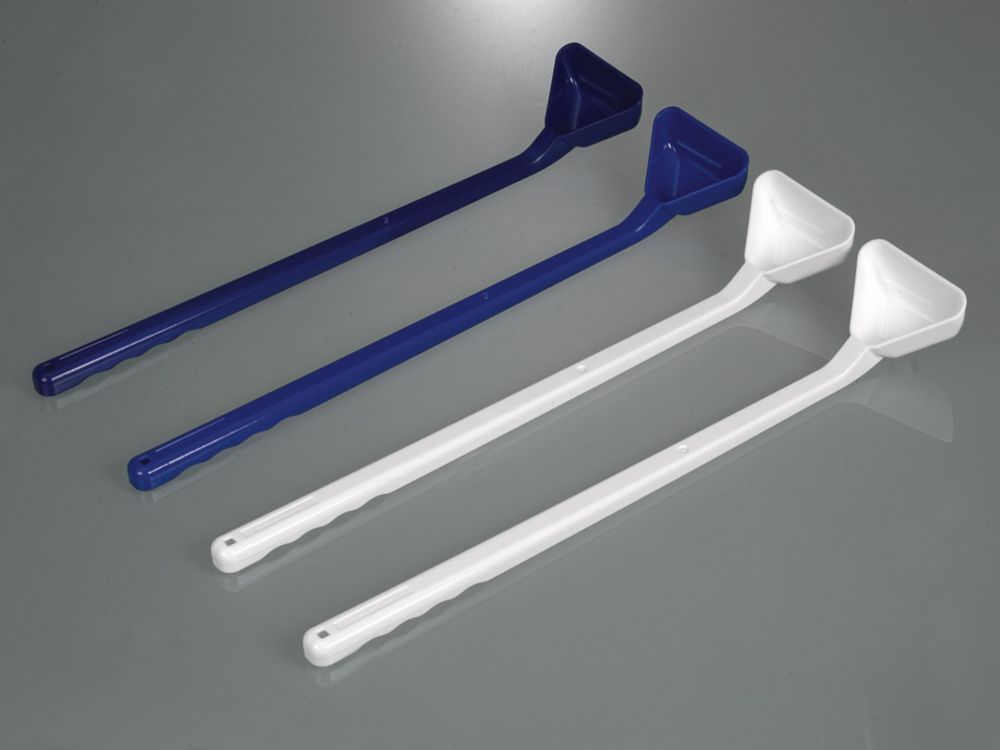 Disposable ladles, long handle, PS, blue | Nominal capacity: 30 ml