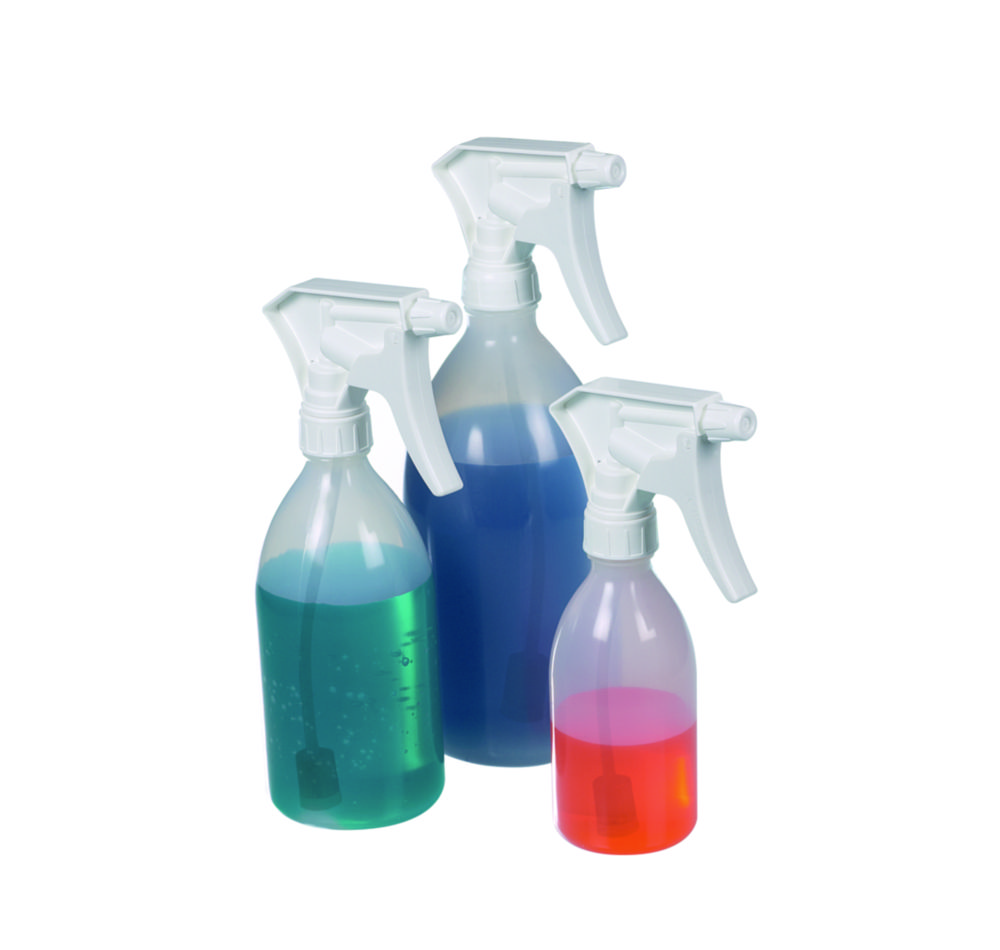 Spray bottle Turn'n'Spray with overhead valve,  PE / PP | Nominal capacity: 1000 ml