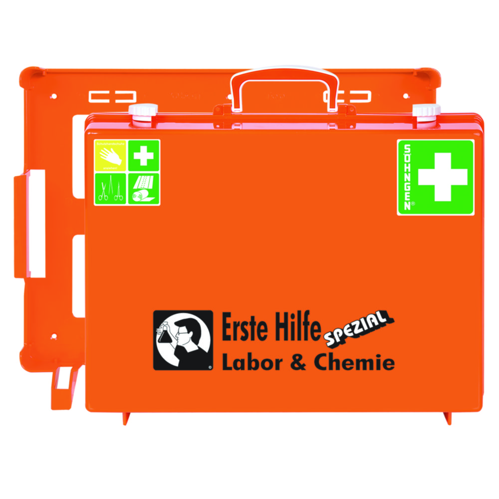 Erste-Hilfe-Koffer SPEZIAL Labor und Chemie | Typ: Labor und Chemie