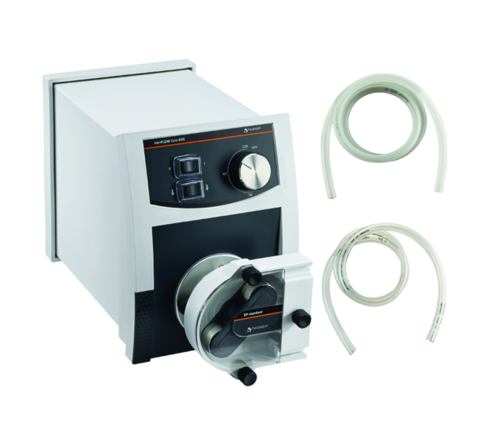 Peristaltic pump set Hei-FLOW Core 600 Silver 2 package