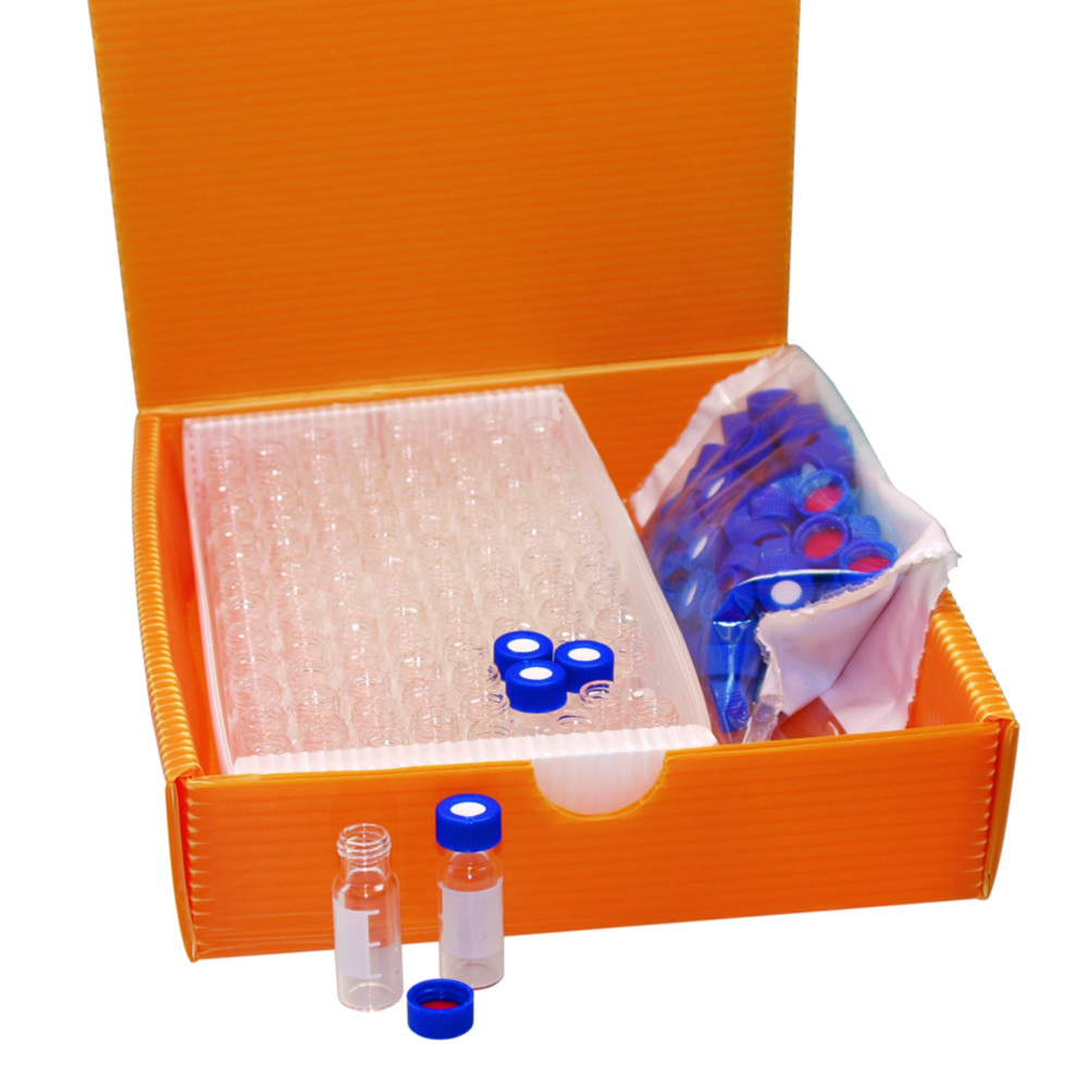 LLG-2in1 KITs with Short Thread Vials ND9 (wide opening) | Description: clear
