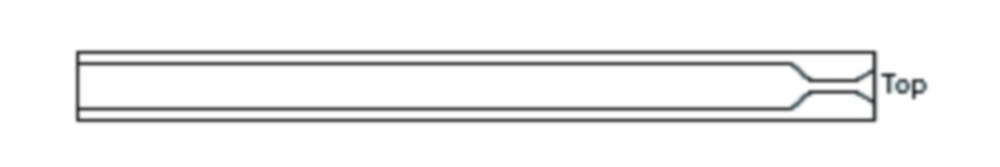 Inlet Liner for Bruker (Varian) | Description: ConnecTite™ SPI Liner, (Restriction = 0.5 mm) for 0.53 mm ID On-column