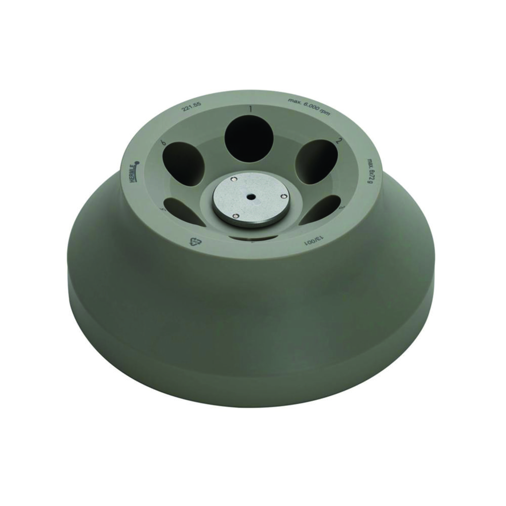 Angle rotors for Hermle centrifuges | Type: 221.55 V20