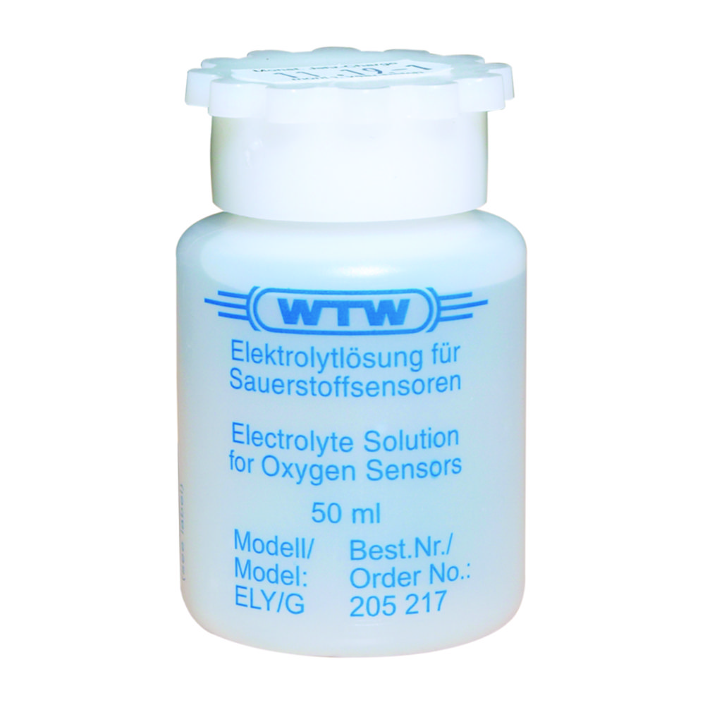 Electrolyte solution for dissolved oxygen electrodes | Type: ELY/G