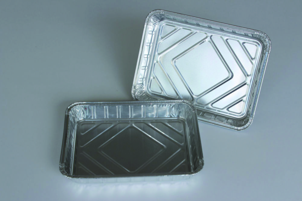 Aluminium containers, square | Capacity ml: 2170